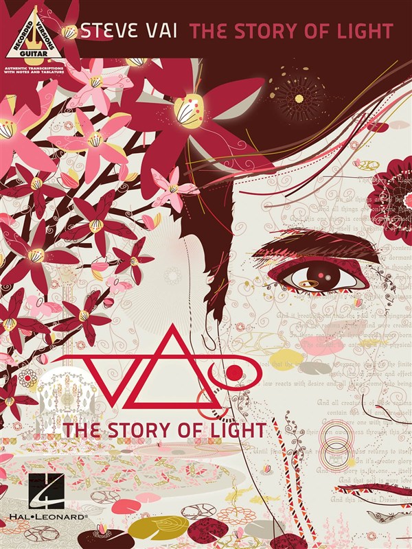 HAL LEONARD VAI STEVE THE STORY OF LIGHT GUITAR RECORDED VERSION - GUITAR