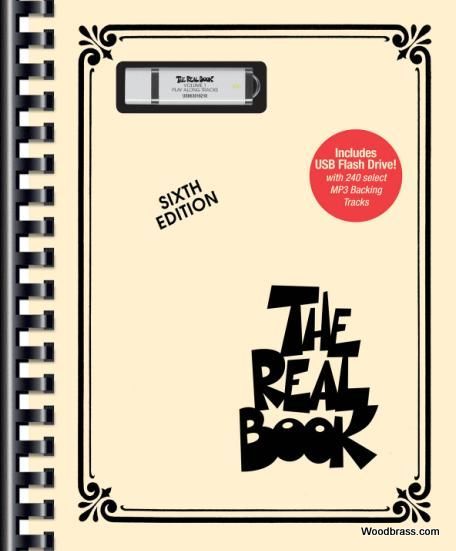 HAL LEONARD The Real Book Play Along Vol.1 6TH Edition C Instruments (livre + Cle USB)