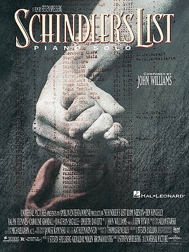 HAL LEONARD WILLIAMS JOHN - SCHINDLER'S LIST - PIANO SOLOS - PIANO SOLO