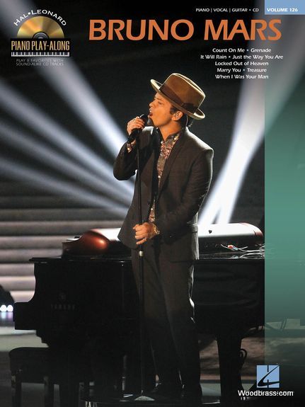 HAL LEONARD Piano Play Along Vol.126 - Bruno Mars