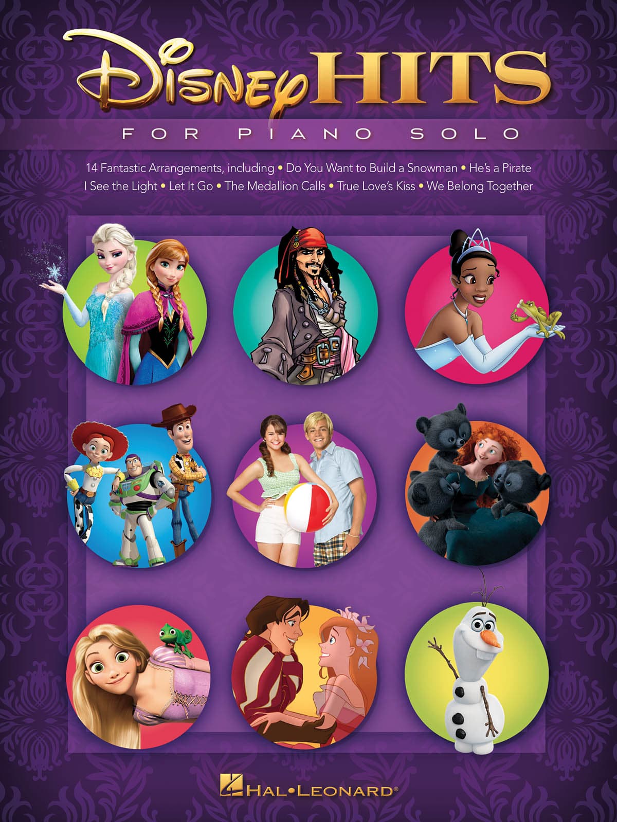 HAL LEONARD DISNEY HITS FOR PIANO SOLO