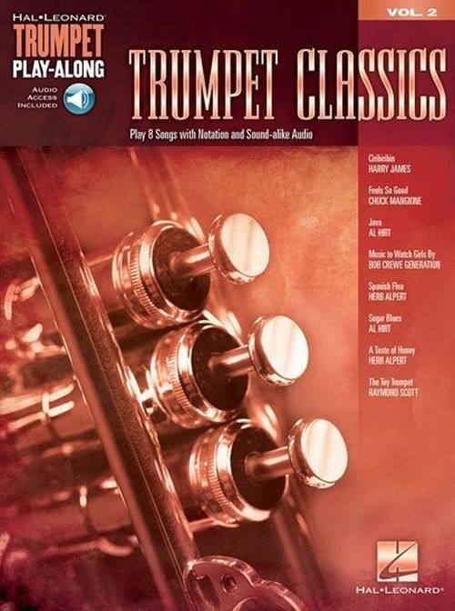 HAL LEONARD TRUMPET PLAY-ALONG VOL.2 - TRUMPET CLASSICS