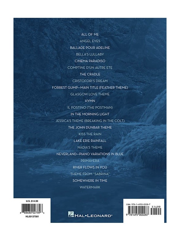 Hal Leonard River Flows In You And Other Eloquent Songs For Solo Piano Woodbrass Com