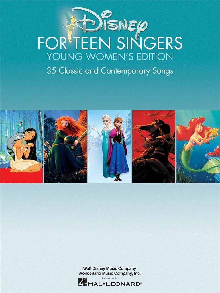 HAL LEONARD Disney For Teen Singers - Young Women's Edition - Chant & Piano