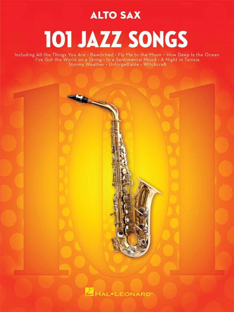 HAL LEONARD 101 Jazz Songs For Alto Sax