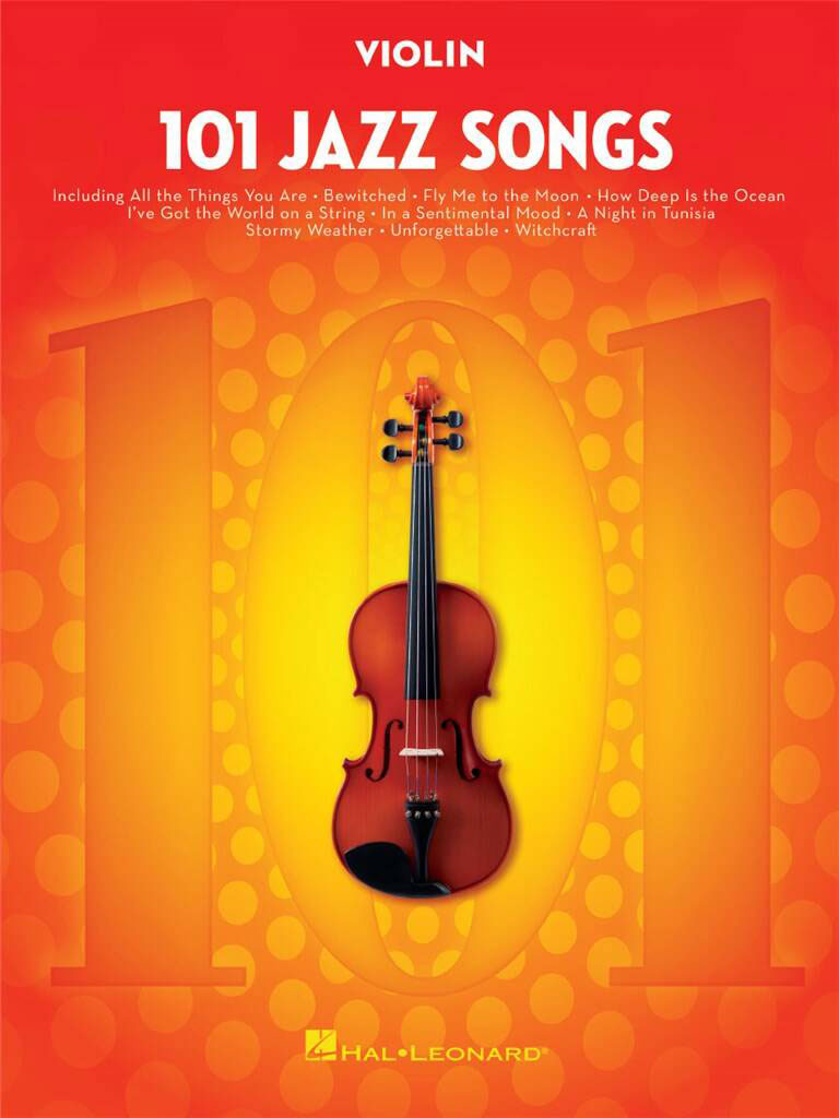 HAL LEONARD 101 JAZZ SONGS FOR VIOLIN