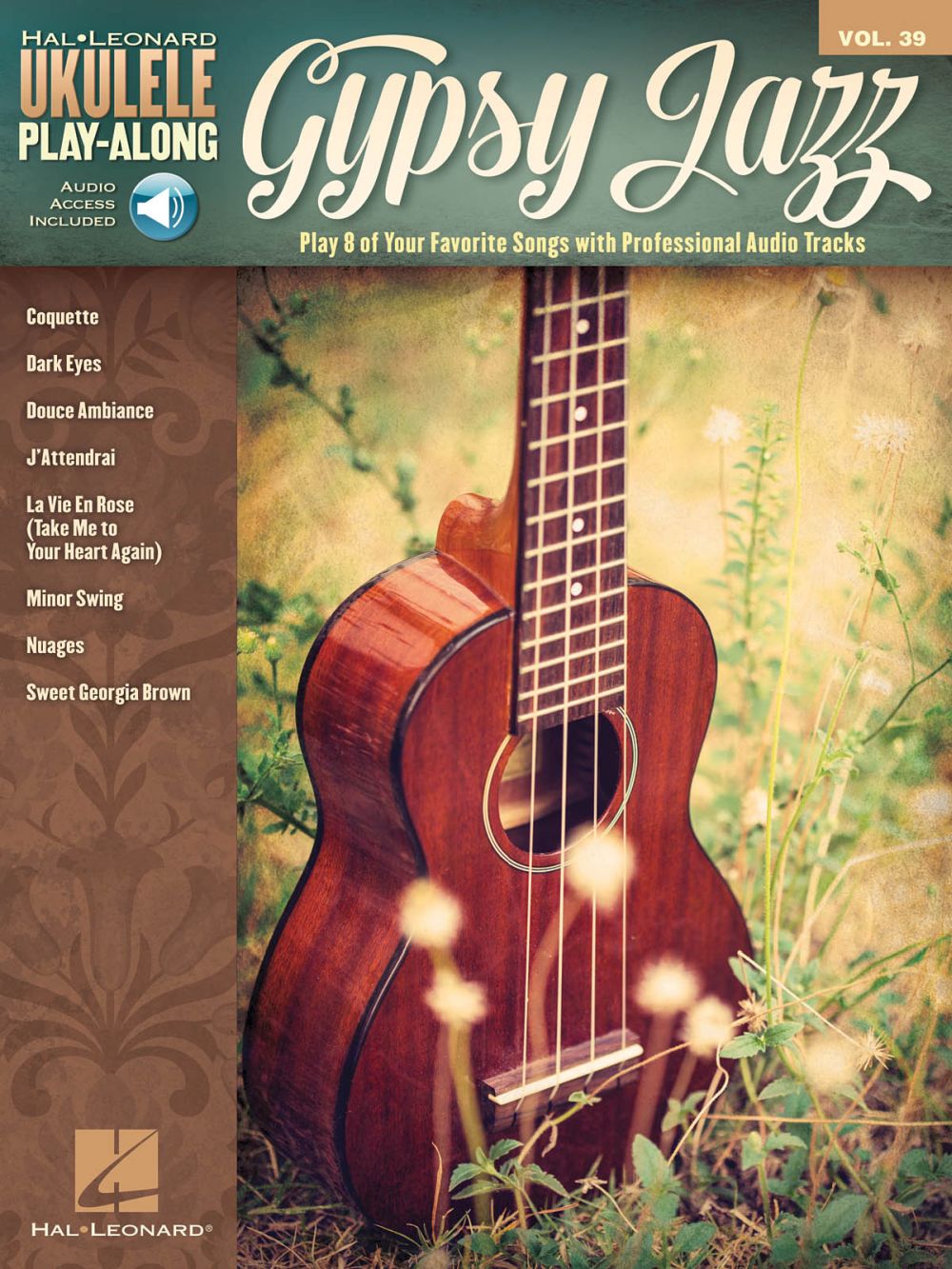 HAL LEONARD UKULELE PLAY-ALONG VOL.39 - GIPSY JAZZ