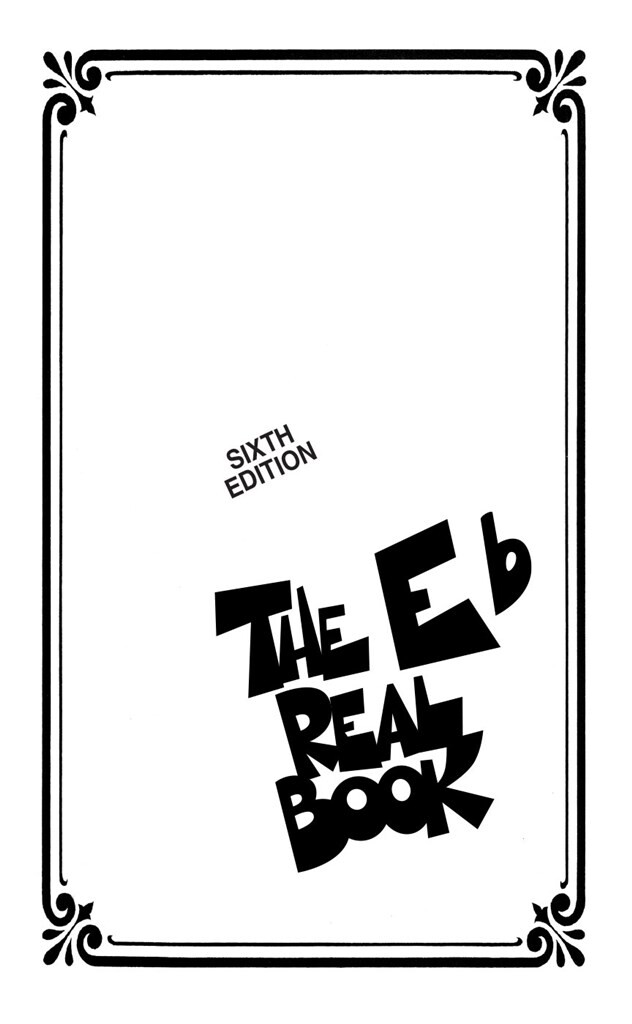 HAL LEONARD THE Eb REAL BOOK VOL.1 MINI EDITION 