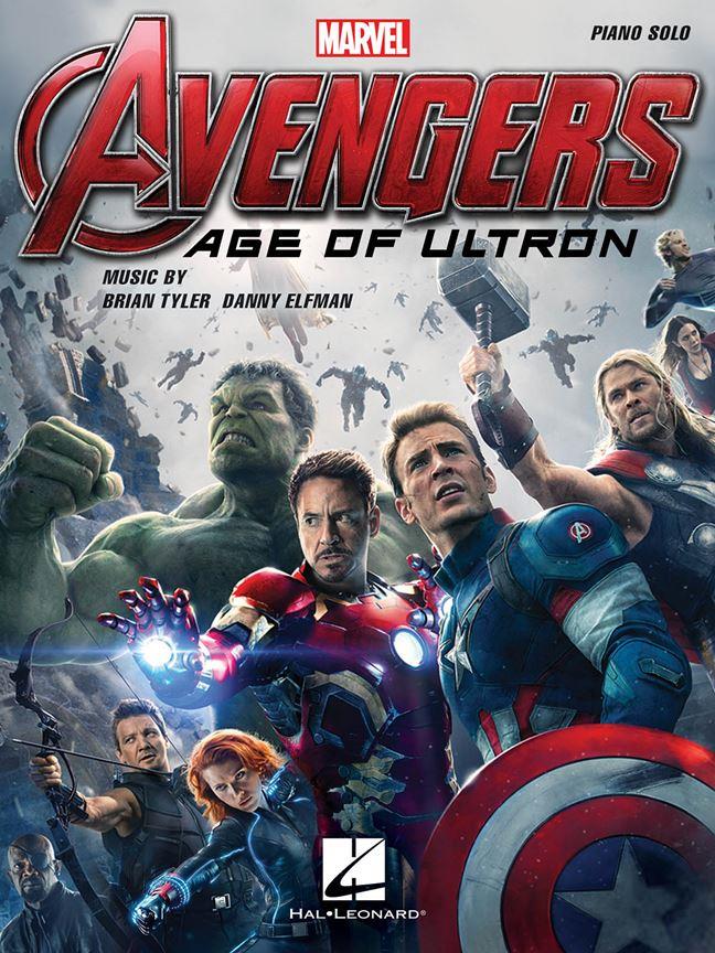 HAL LEONARD DANNY ELFMAN / BRIAN TYLER - THE AVENGERS AGE OF ULTRON - PIANO SOLO 