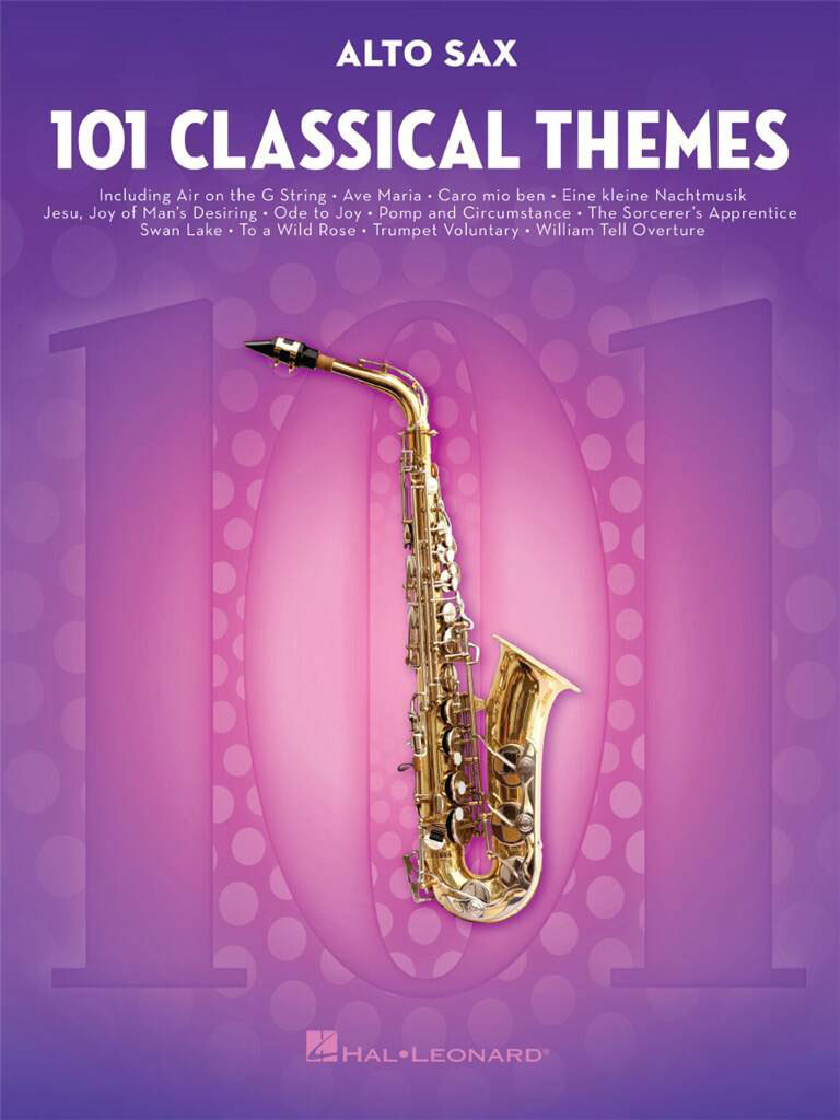 HAL LEONARD 101 CLASSICAL THEMES FOR ALTO SAX