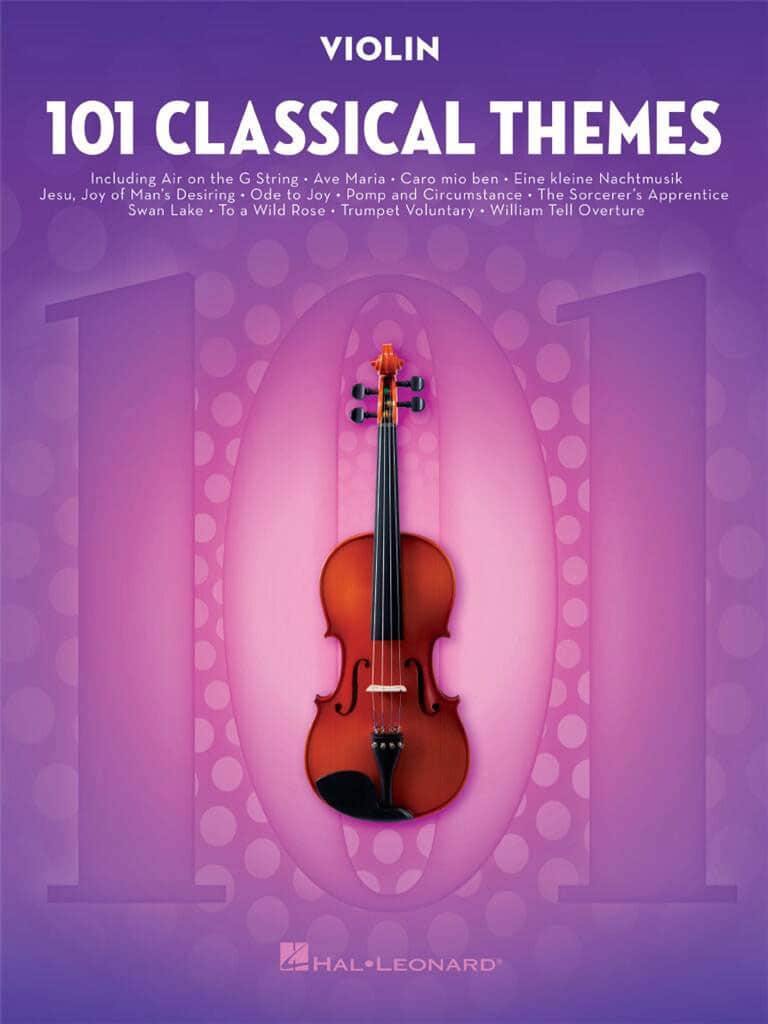 HAL LEONARD 101 CLASSICAL THEMES FOR VIOLIN