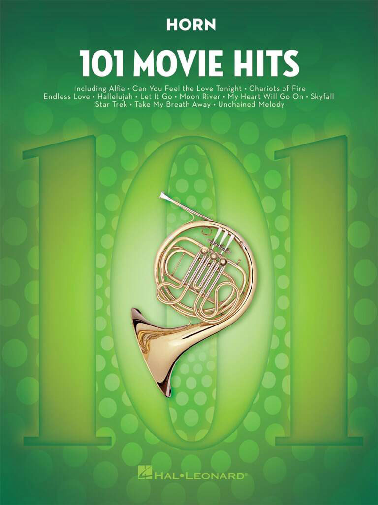 HAL LEONARD 101 MOVIE HITS FOR HORN