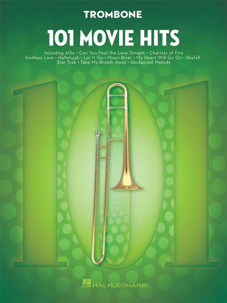 HAL LEONARD 101 MOVIE HITS FOR TROMBONE