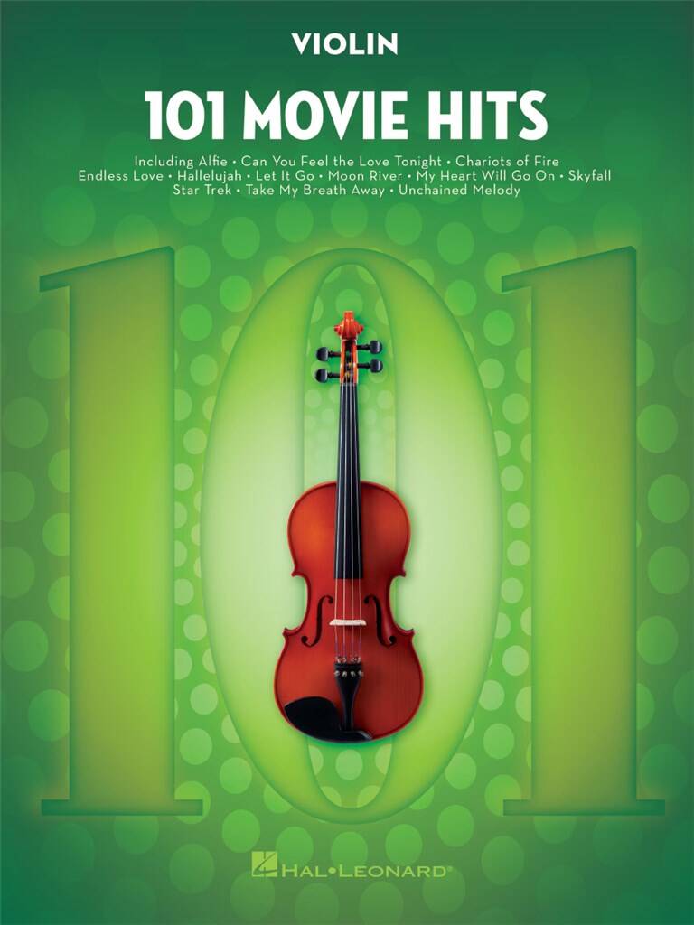 HAL LEONARD 101 Movie Hits For Violin
