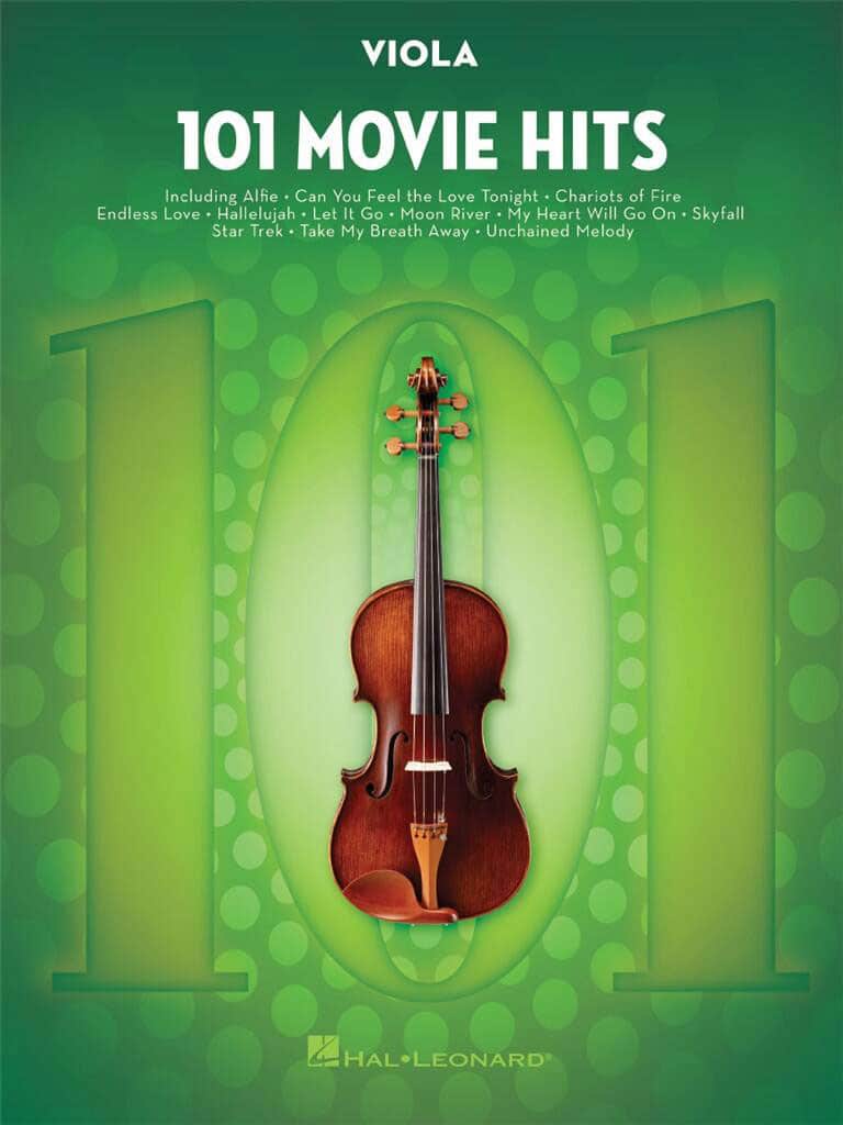 HAL LEONARD 101 MOVIE HITS FOR VIOLA