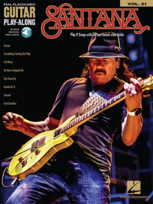 HAL LEONARD SANTANA - HAL LEONARD GUITAR PLAY-ALONG VOL.21