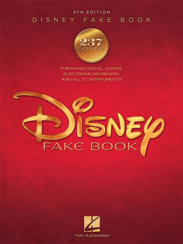 HAL LEONARD THE DISNEY FAKE BOOK - PVG