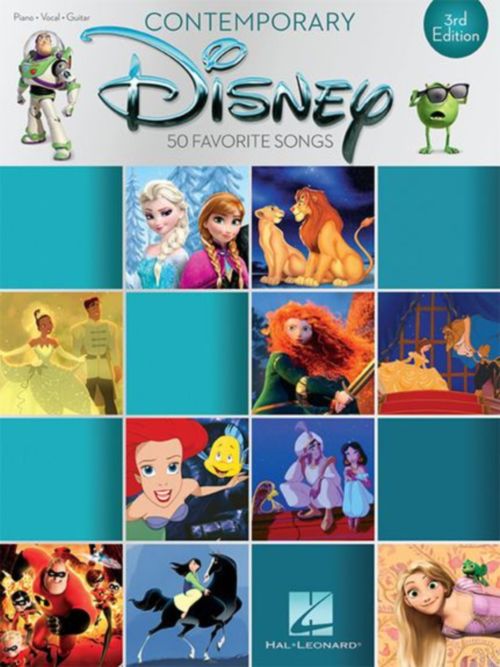 HAL LEONARD CONTEMPORARY DISNEY 3RD EDITION - PVG