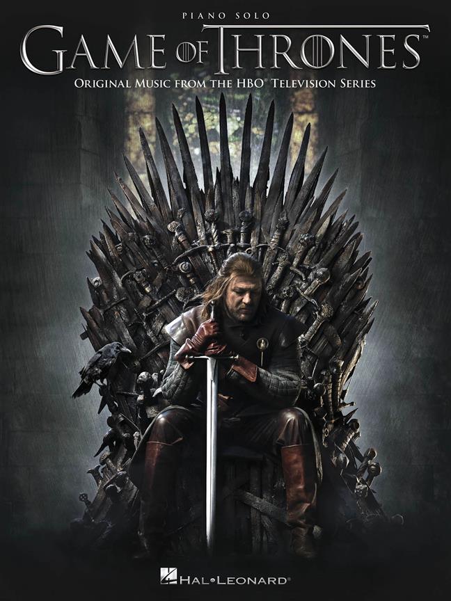 HAL LEONARD DJAWADI RAMIN - GAME OF THRONES - PIANO SOLO