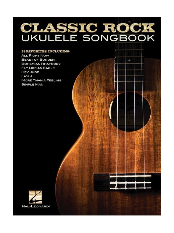 HAL LEONARD CLASSIC ROCK UKULELE SONGBOOK