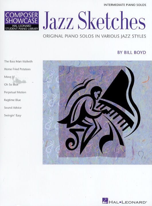 HAL LEONARD COMPOSER SHOWCASE BILL BOYD JAZZ SKETCHES - PIANO SOLO