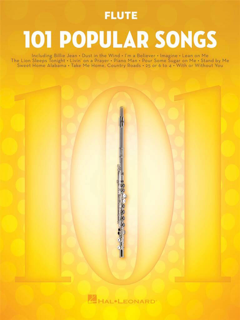 HAL LEONARD 101 POPULAR SONGS - FLÛTE