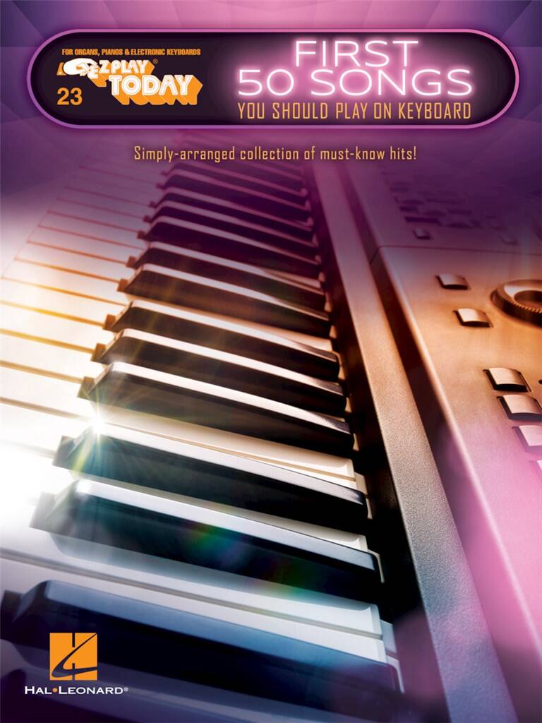 HAL LEONARD E-Z Play - First 50 Songs - PVG