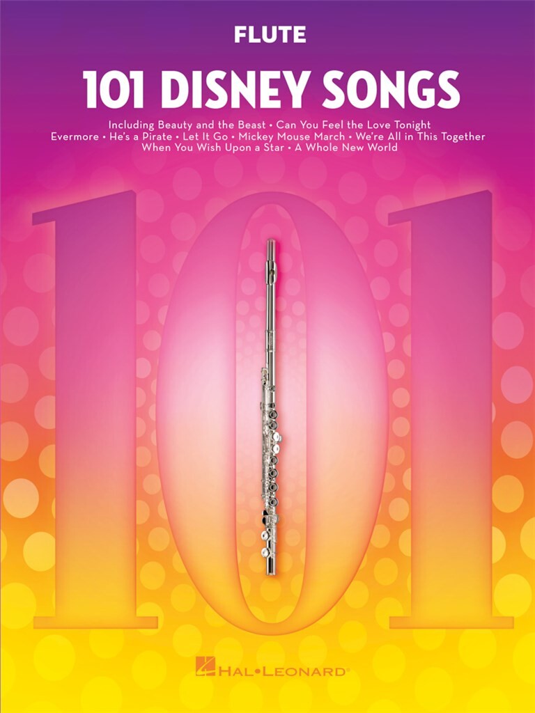 HAL LEONARD 101 Disney Songs - Flute