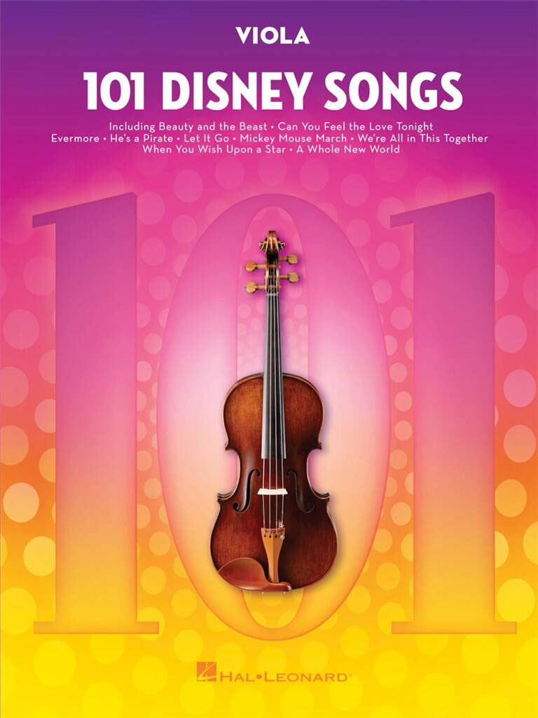 HAL LEONARD 101 DISNEY SONGS - ALTO