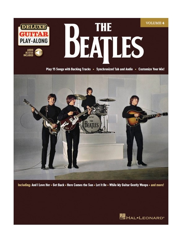 HAL LEONARD THE BEATLES - DELUXE GUITAR PLAY-ALONG VOL.4 