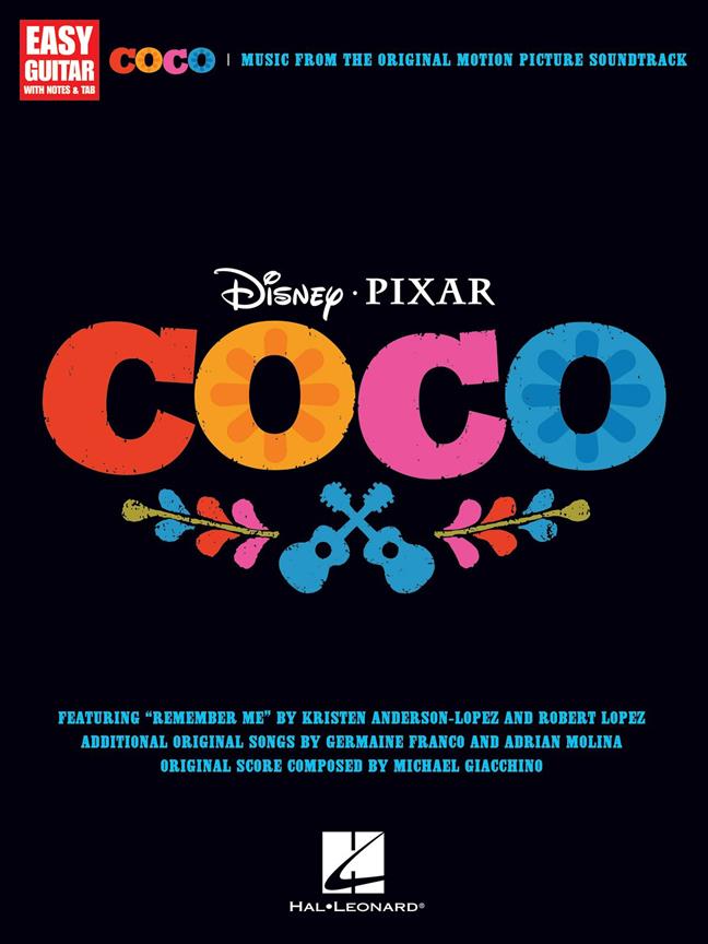HAL LEONARD Disney Pixar - Coco - Easy Guitar