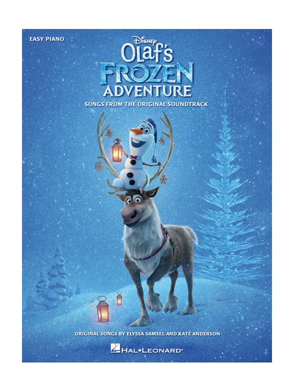 HAL LEONARD Disney's Olaf's Frozen Adventure - Easy Piano