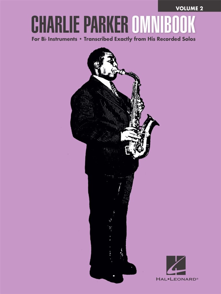 HAL LEONARD PARKER CHARLIE - OMNIBOOK VOL.2 EN SIB 