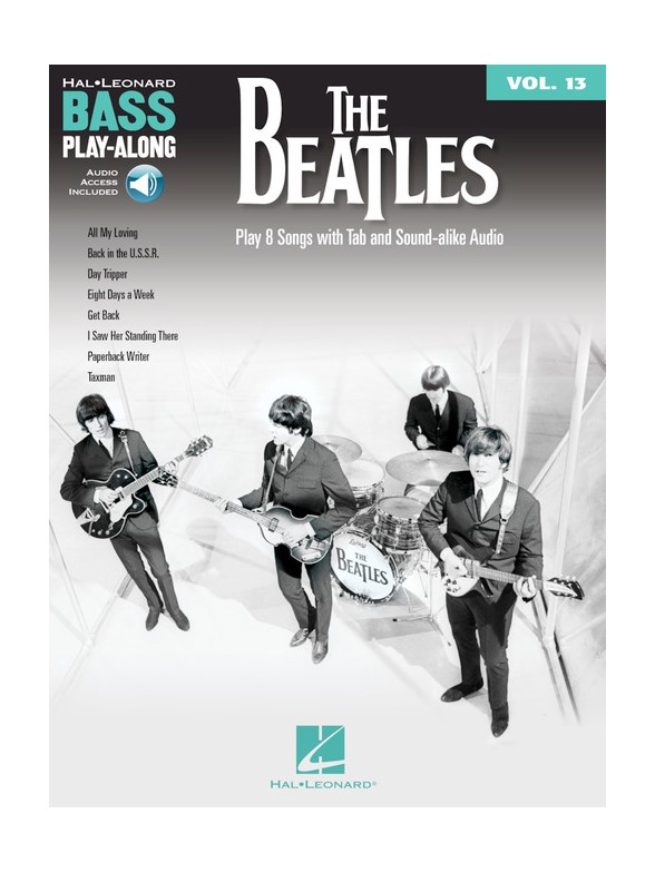 HAL LEONARD THE BEATLES BASS PLAY ALONG VOL.13
