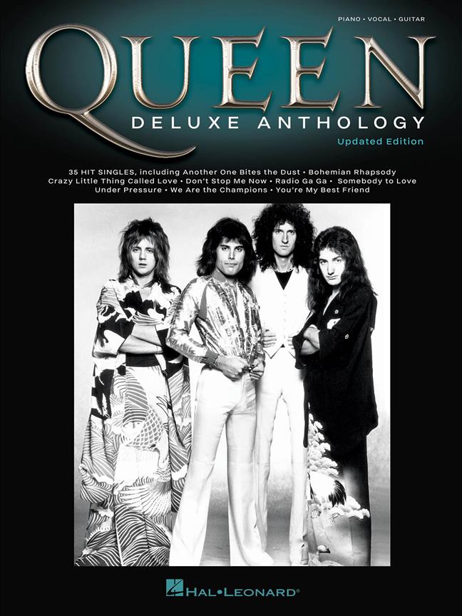 HAL LEONARD QUEEN DELUXE ANTHOLOGY - PVG