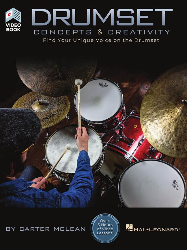 HAL LEONARD CARTER MCLEAN - DRUMSET CONCEPTS & CREATIVITY