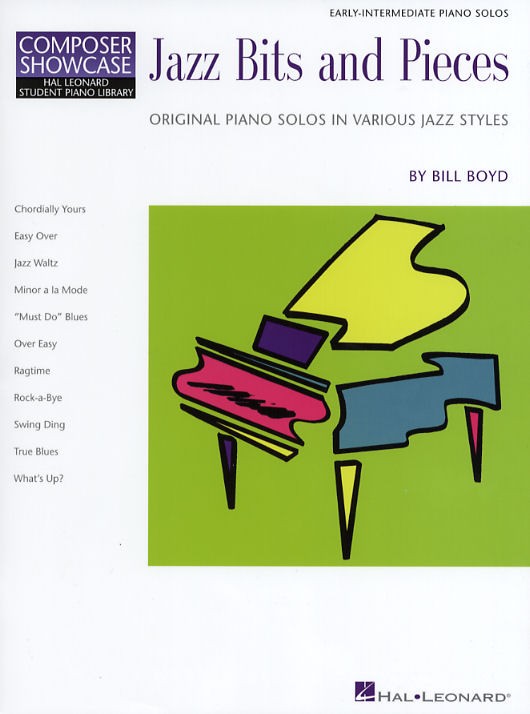 HAL LEONARD COMPOSER SHOWCASE BILL BOYD JAZZ BITS AND PIECES - PIANO SOLO