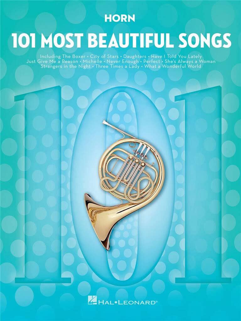 HAL LEONARD 101 MOST BEAUTIFUL SONGS - COR