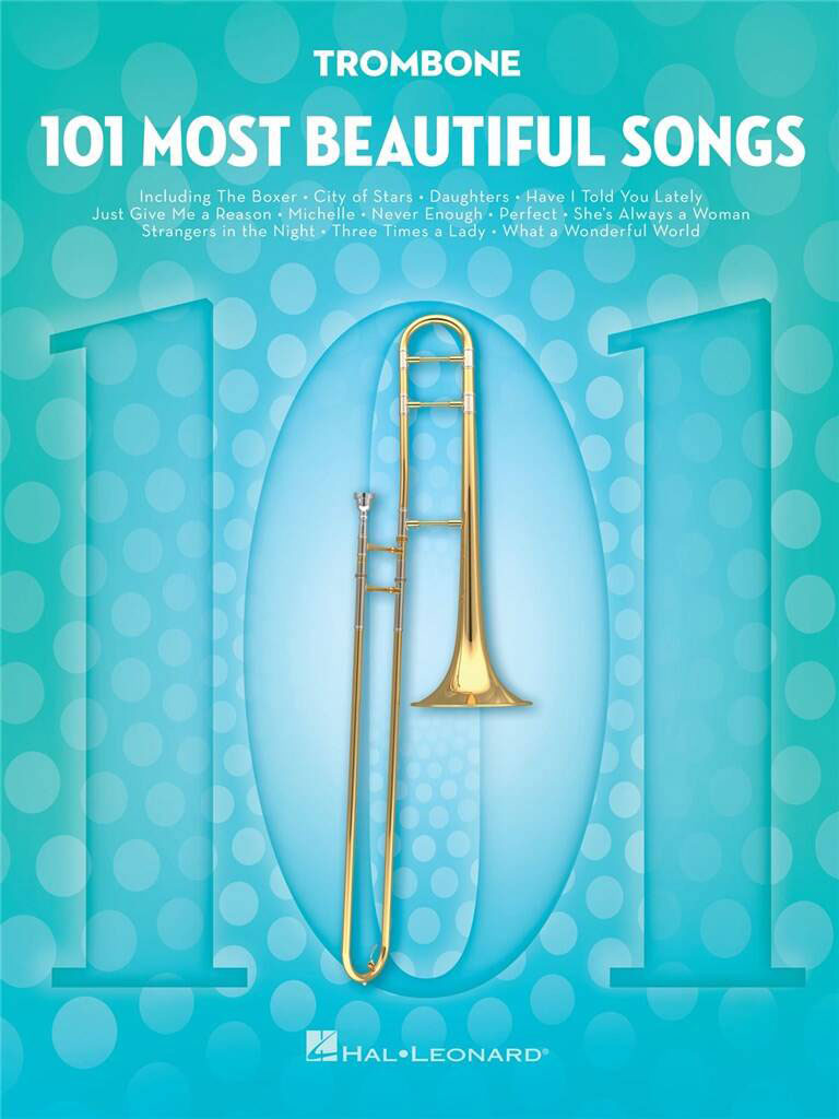 HAL LEONARD 101 Most Beautiful Songs - Trombone