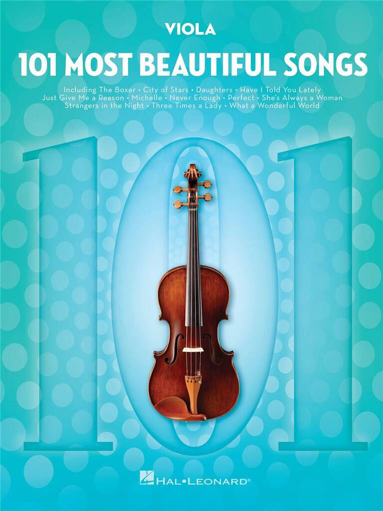 HAL LEONARD 101 MOST BEAUTIFUL SONGS - ALTO