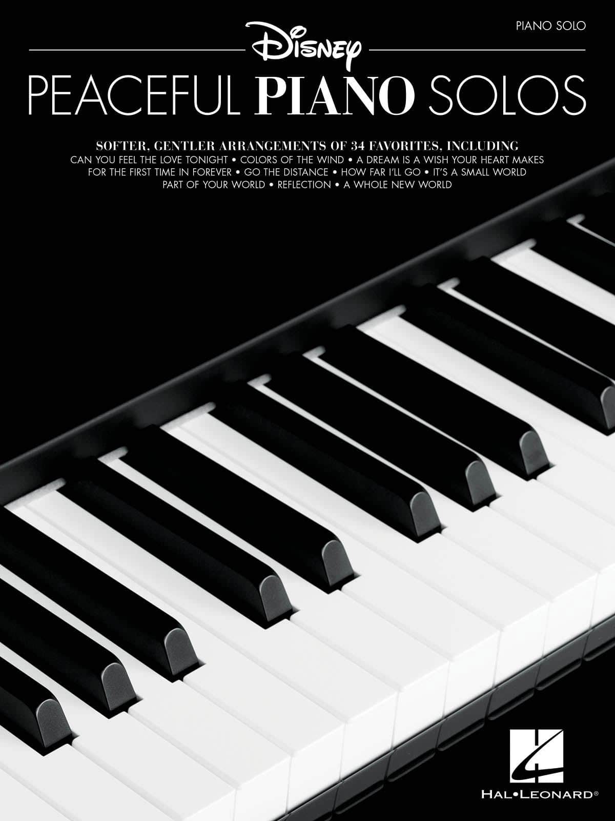 HAL LEONARD JERRY CLEVELAND - DISNEY PEACEFUL PIANO SOLOS