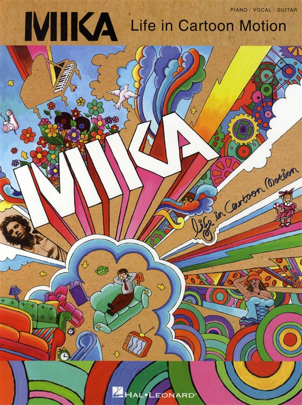HAL LEONARD MIKA - LIFE IN CARTOON MOTION - PVG