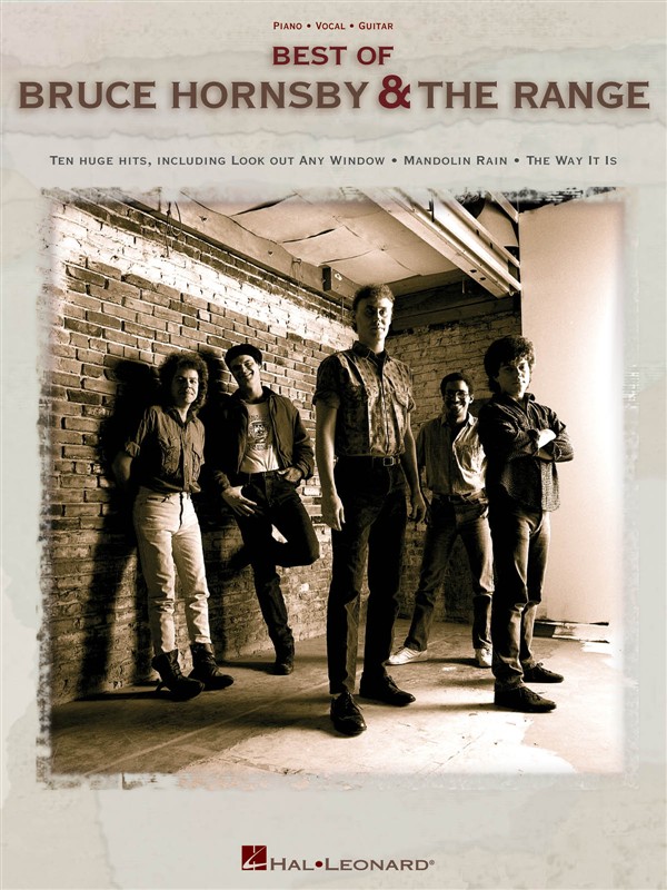 HAL LEONARD HORNSBY BRUCE AND THE RANGE BEST OF - PVG