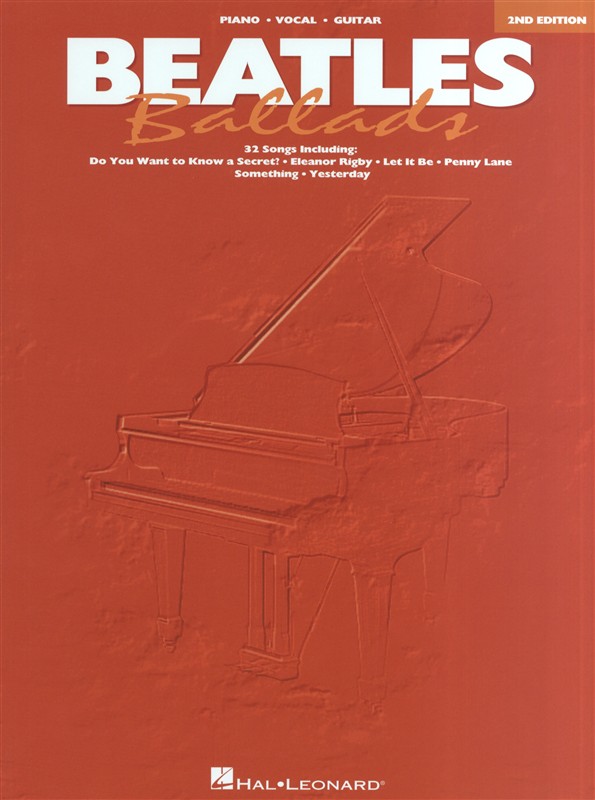 HAL LEONARD BEATLES (THE) - BALLADS - PVG