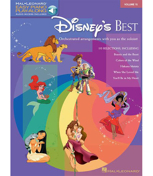 HAL LEONARD DISNEY'S BEST + MP3 - PIANO SOLO