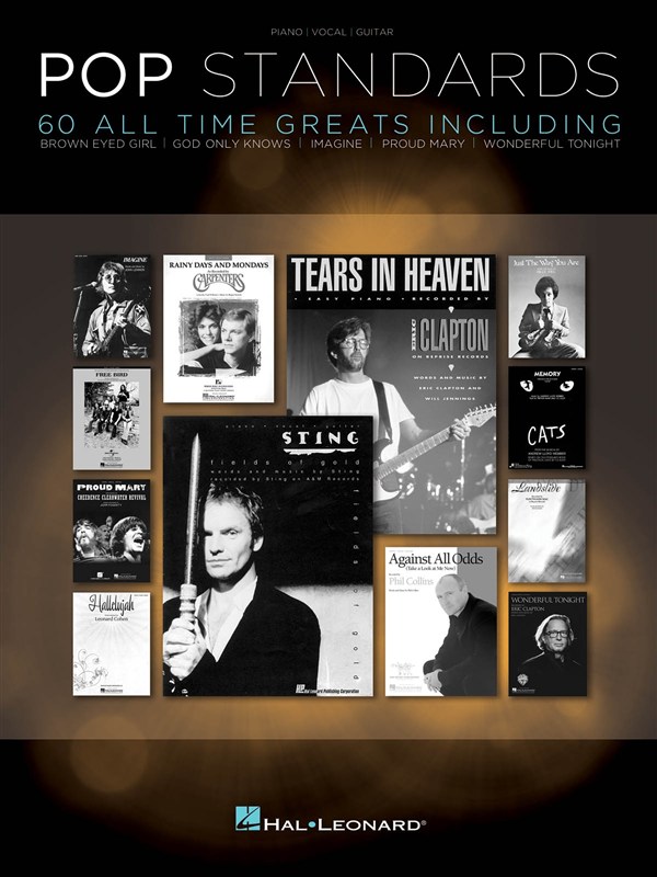 HAL LEONARD POP STANDARDS PVG SONGBOOK 60 ALL-TIME GREATS - PVG