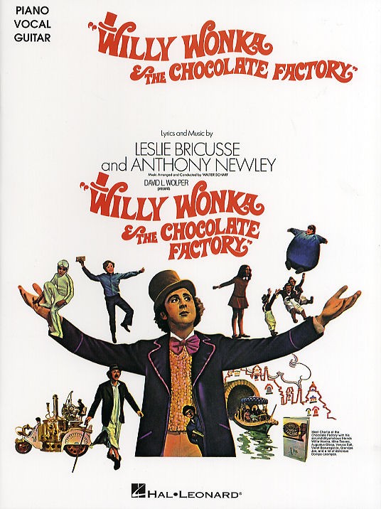 HAL LEONARD WILLY WONKA AND THE CHOCOLATE FACTORY - PVG