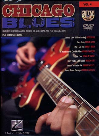 HAL LEONARD GUITAR PLAY ALONG VOL.4 - CHICAGO BLUES