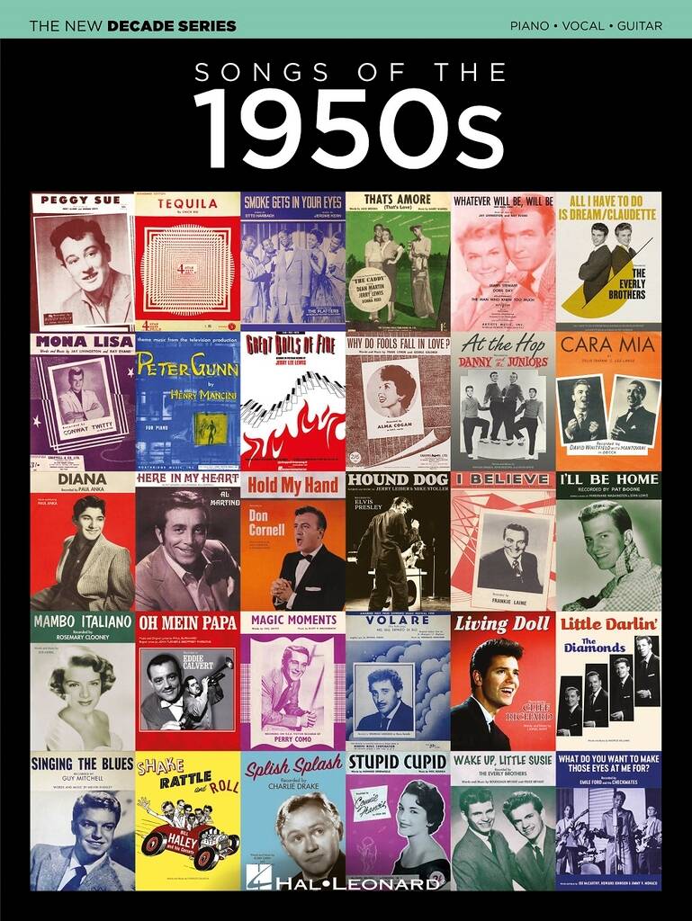 HAL LEONARD THE NEW DECADE SERIES: SONGS OF THE 1950'S