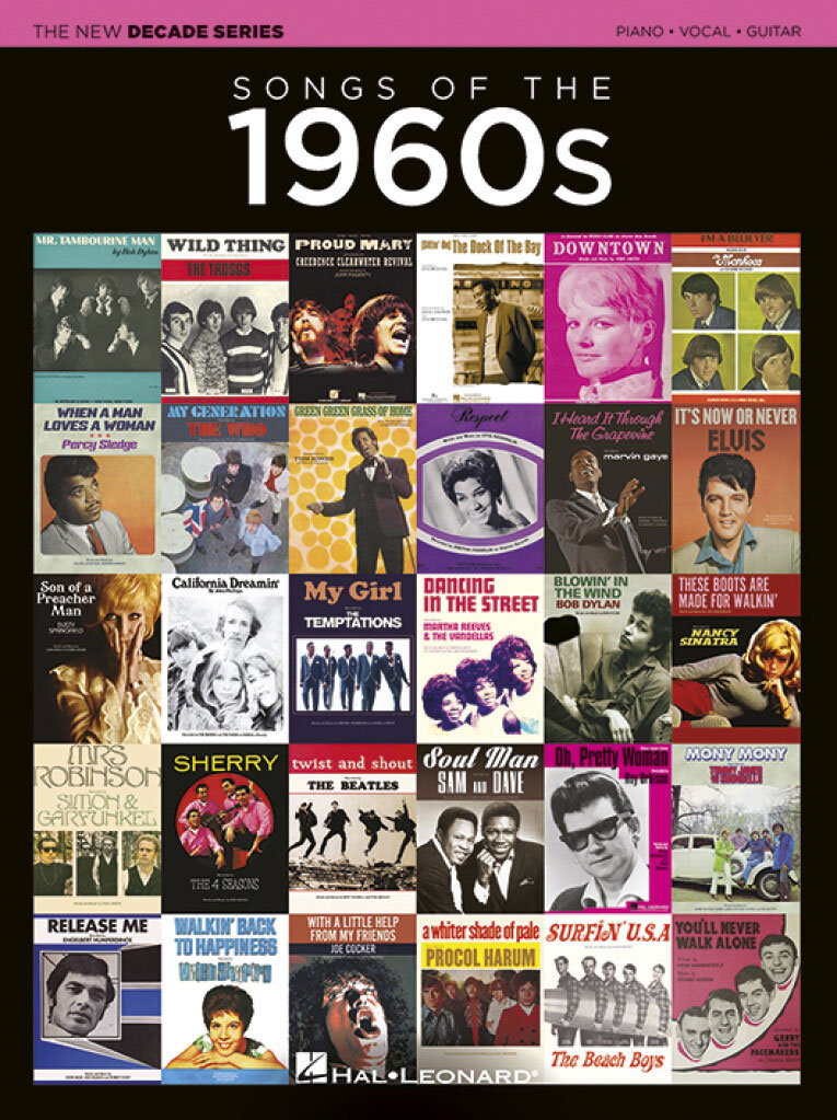 HAL LEONARD The New Decade Series: Songs Of The 1960S